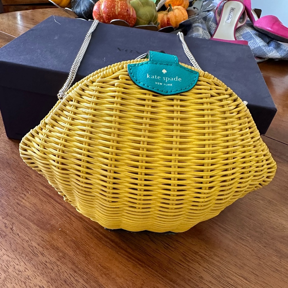 Kate Spade Lemon Basket Purse